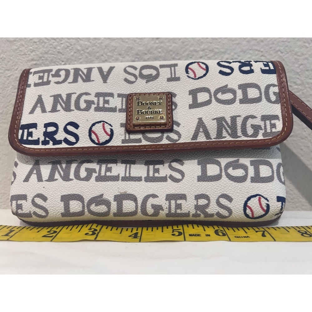 Los Angeles Dodger Dooney and Bourke wristlet.